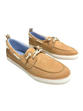 Cat & Jack Reece Beige faux Suede Sneakers Size 4 New